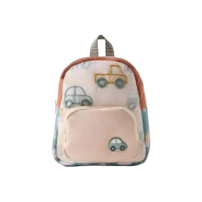 Lv Fielder Нейлон A Рюкзак Маленький Белый