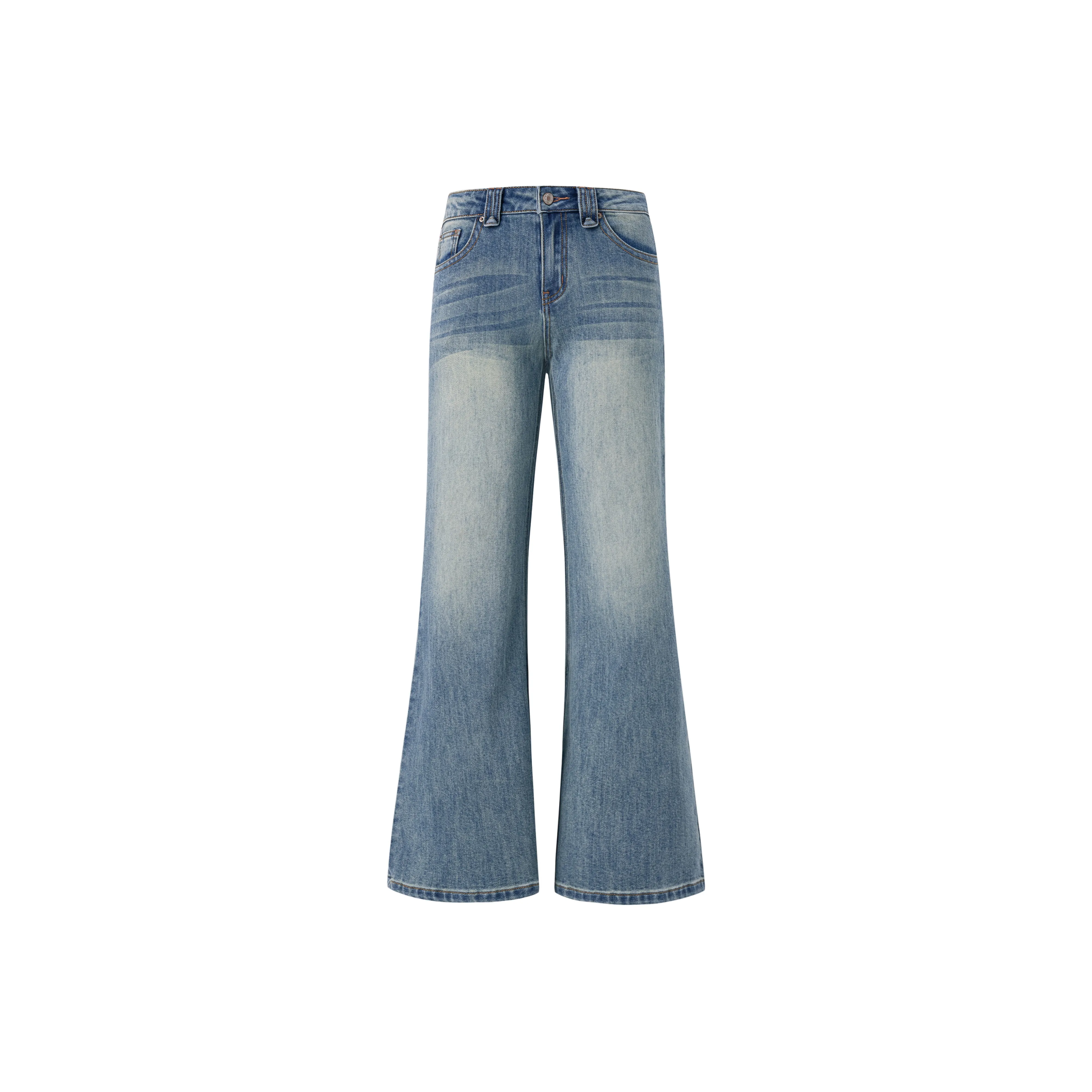 ZAZN Джинсы Женские Ностальгический Синий