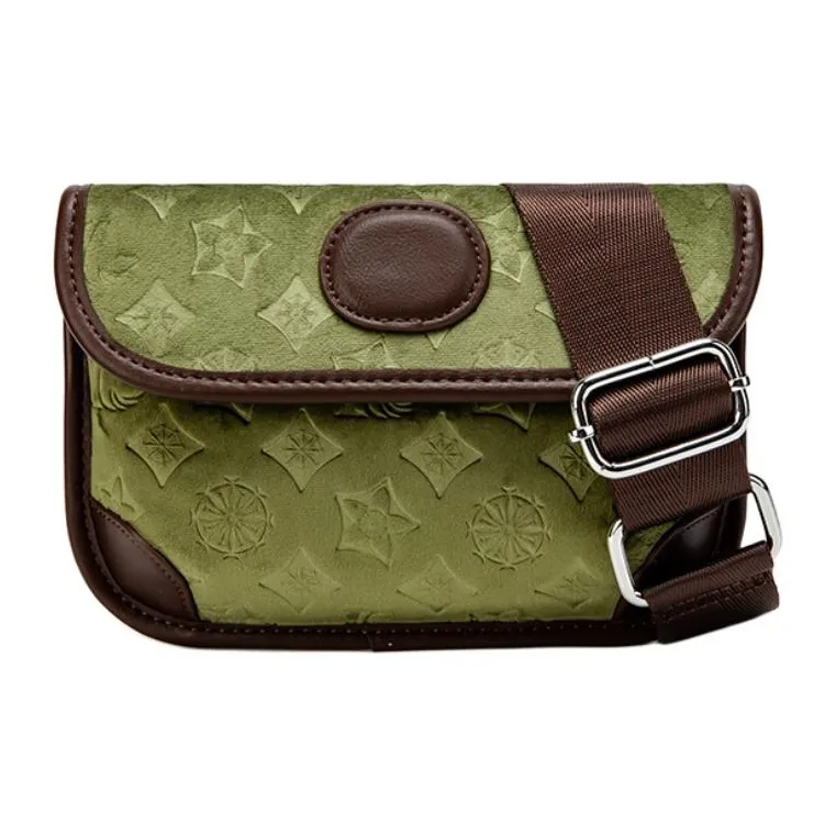 MACKJANICE Полиуретан Sling Сумка Унисекс Авокадо Зеленый