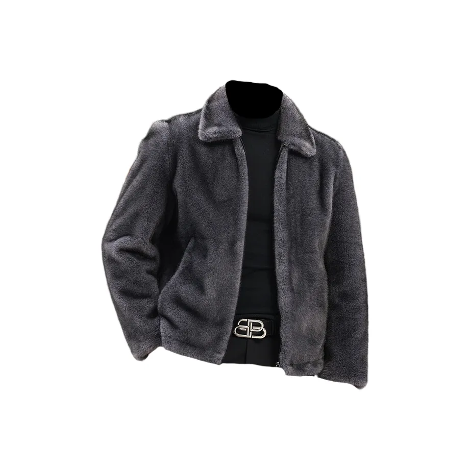 SENJIALUO Мужская кожа и мех