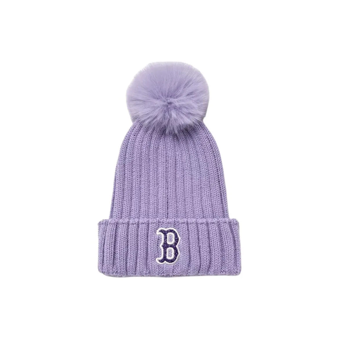 MLB Акриловые шапки-бини для детей цвет лаванда