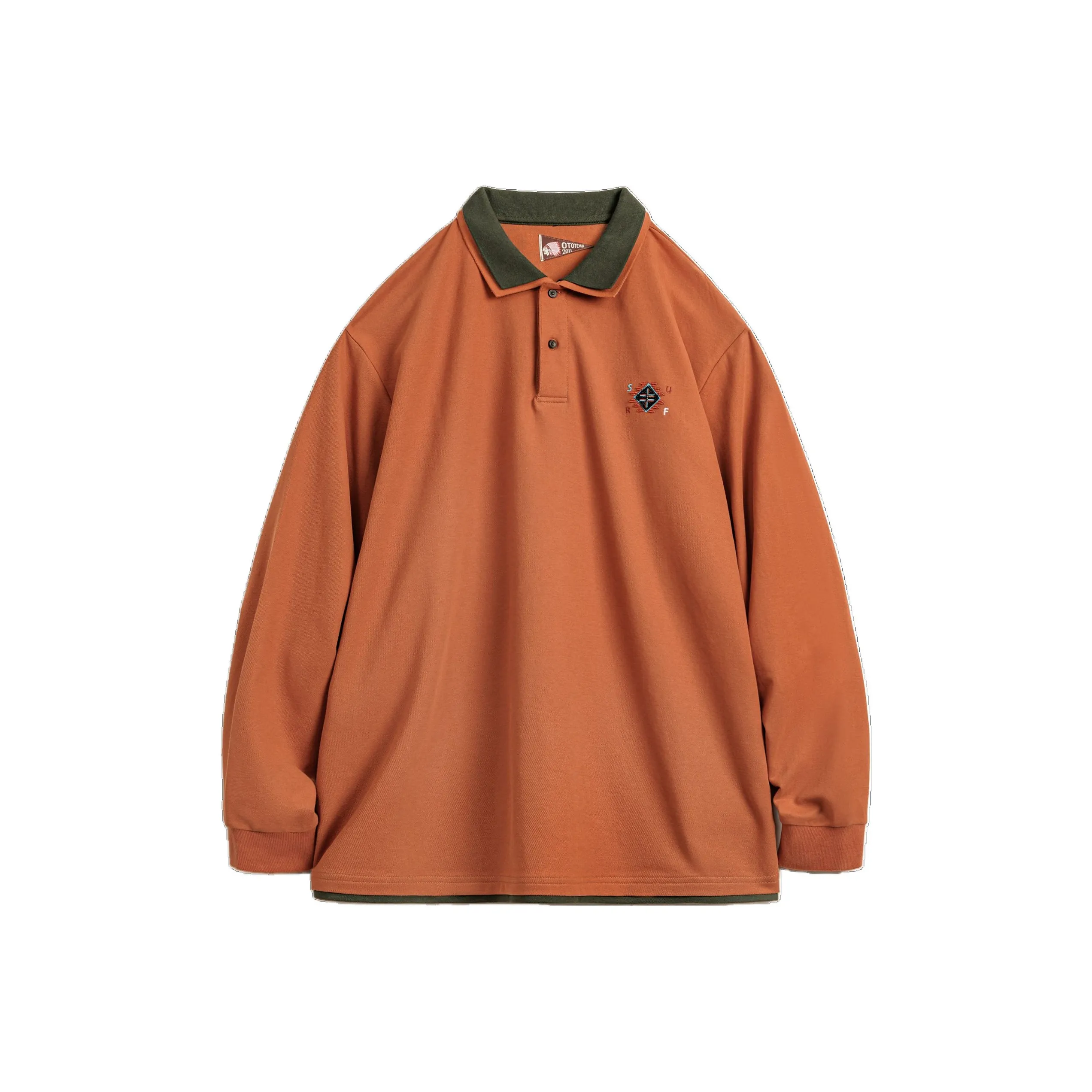 MADEN Amekaji California Orange Мужское Поло