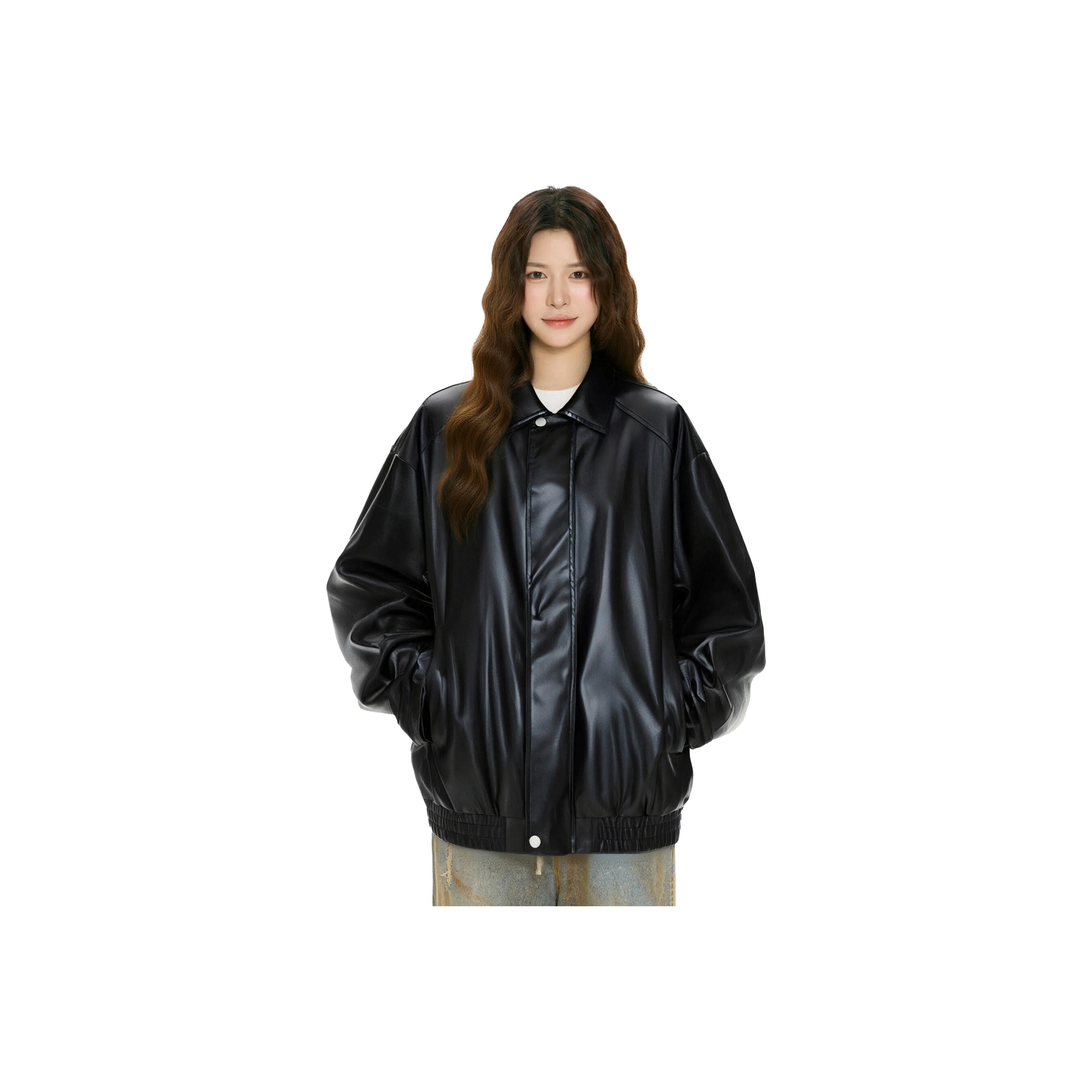 VXOXV Женские кожаные куртки