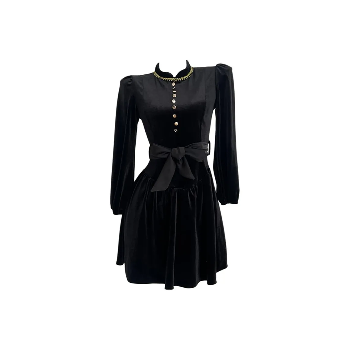 Incolore Длинное платье с длинными рукавами женское