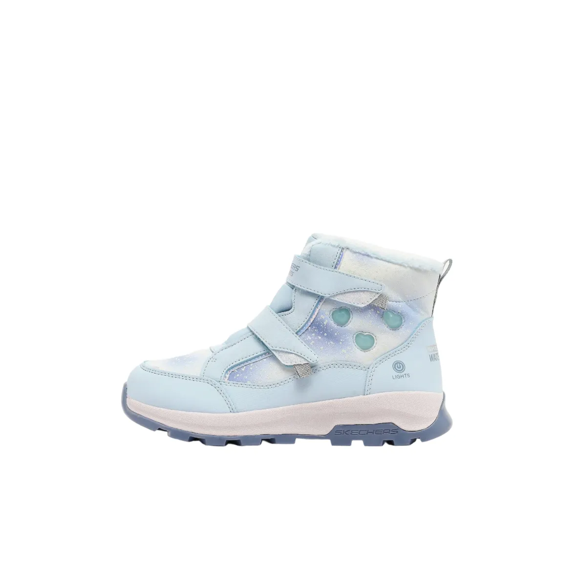 Skechers Kids Термическая Амортизация Детские Ботинки Малыш Светло-Синий