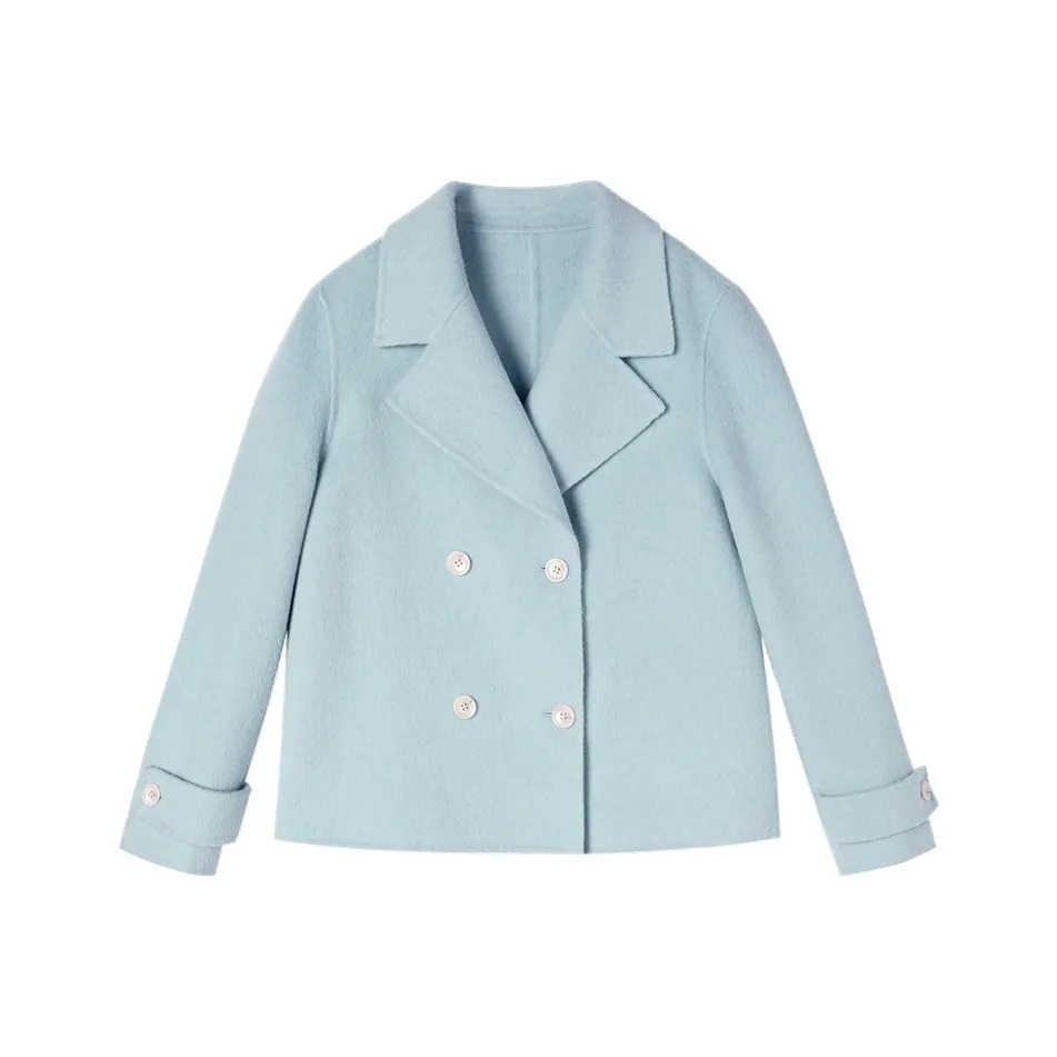 XIANGYING Морской синий Женское пальто