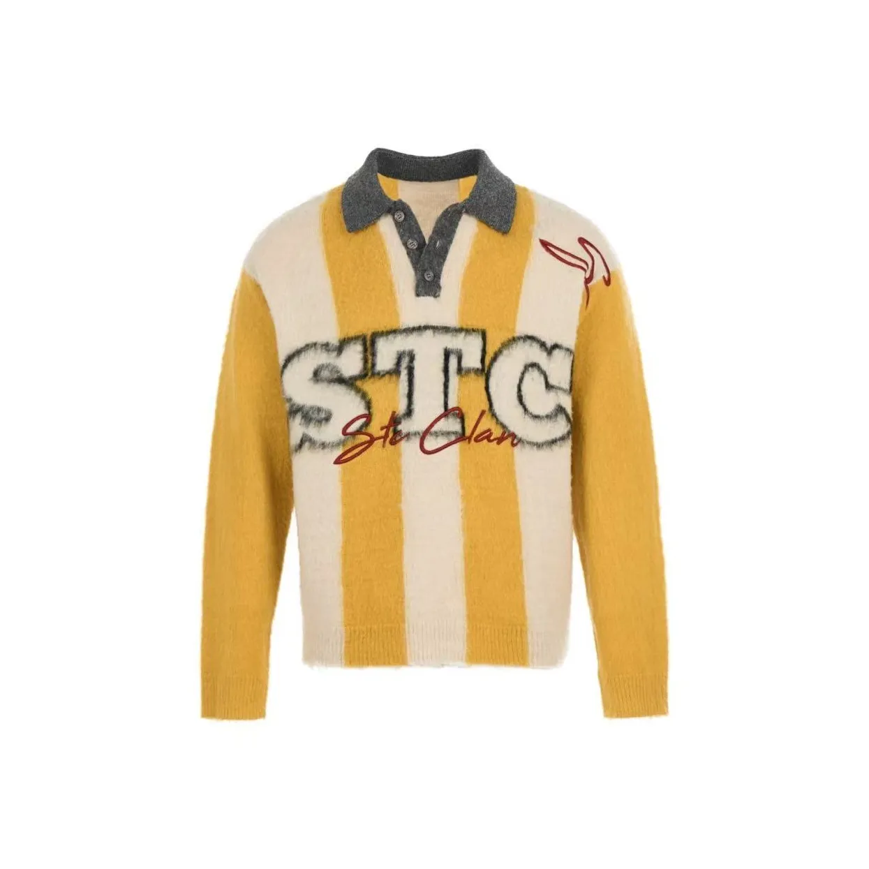 STEEPC Трикотажная ткань Свитер Пальто Унисекс