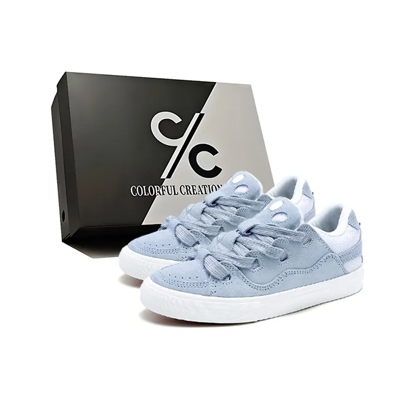 Colorful Creations Износостойкий Легкий Дышащий и Противоскользящий. Скейтборд Кроссовки Мужские