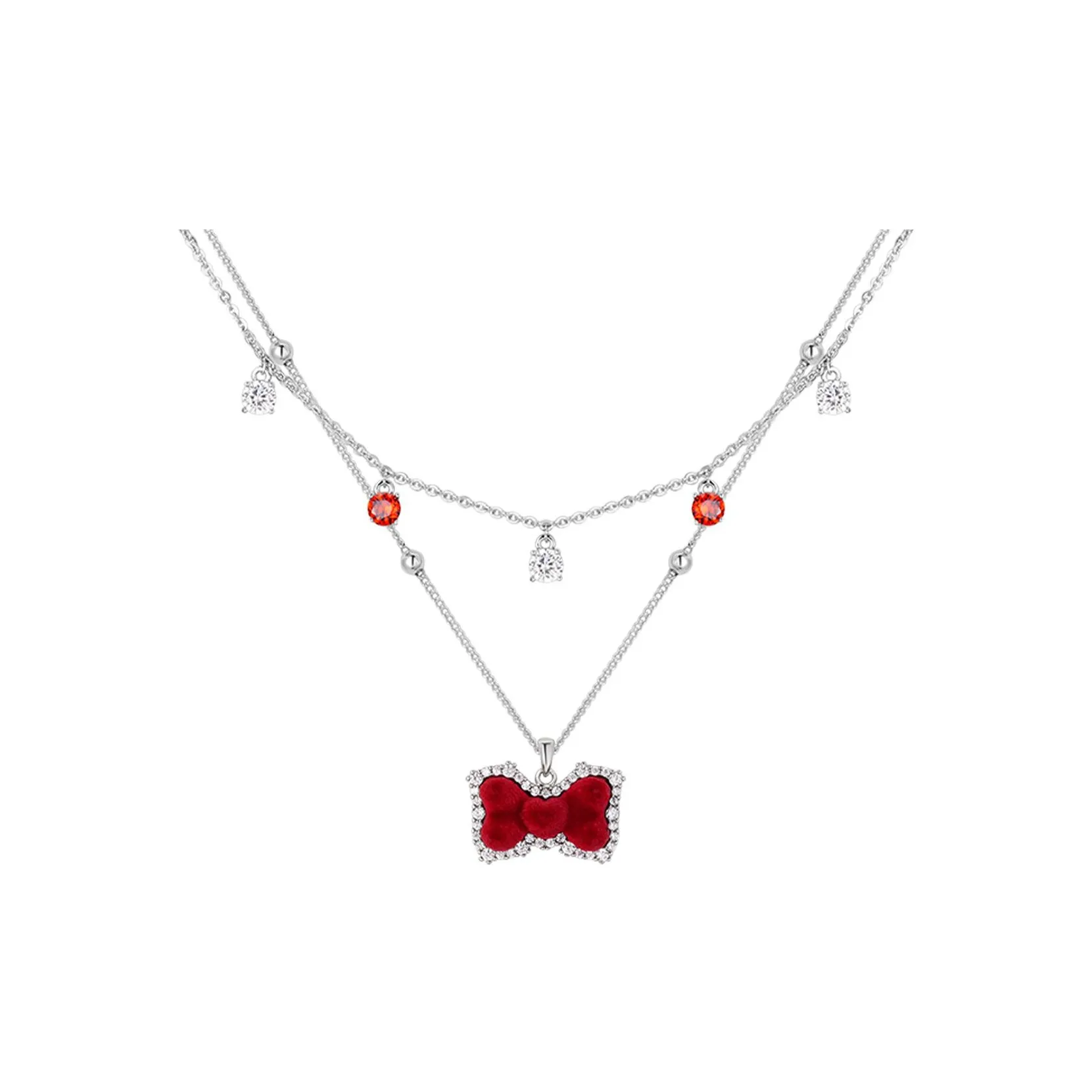 SUN HUNTER 3D Printed Flock Ожерелья Женские