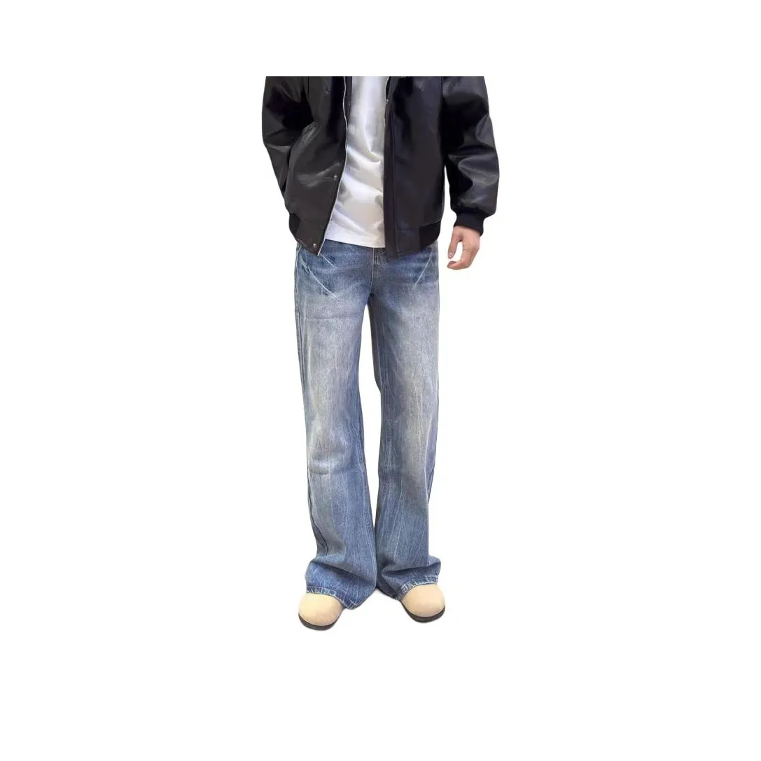 CARE NOTE Синий Унисекс Джинсы