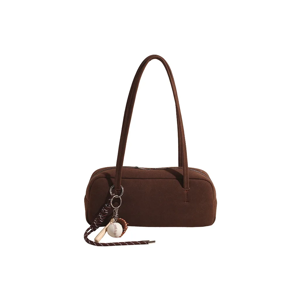 Three Ducklings Замша Плечевая сумка Женская Многоцветная