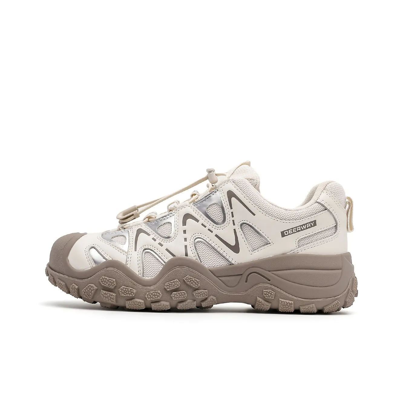 DEERWAY Высота Увеличивающая Устойчивый к Износу Водонепроницаемый Противоскользящий Низкий Топ Повседневная Обувь Женская