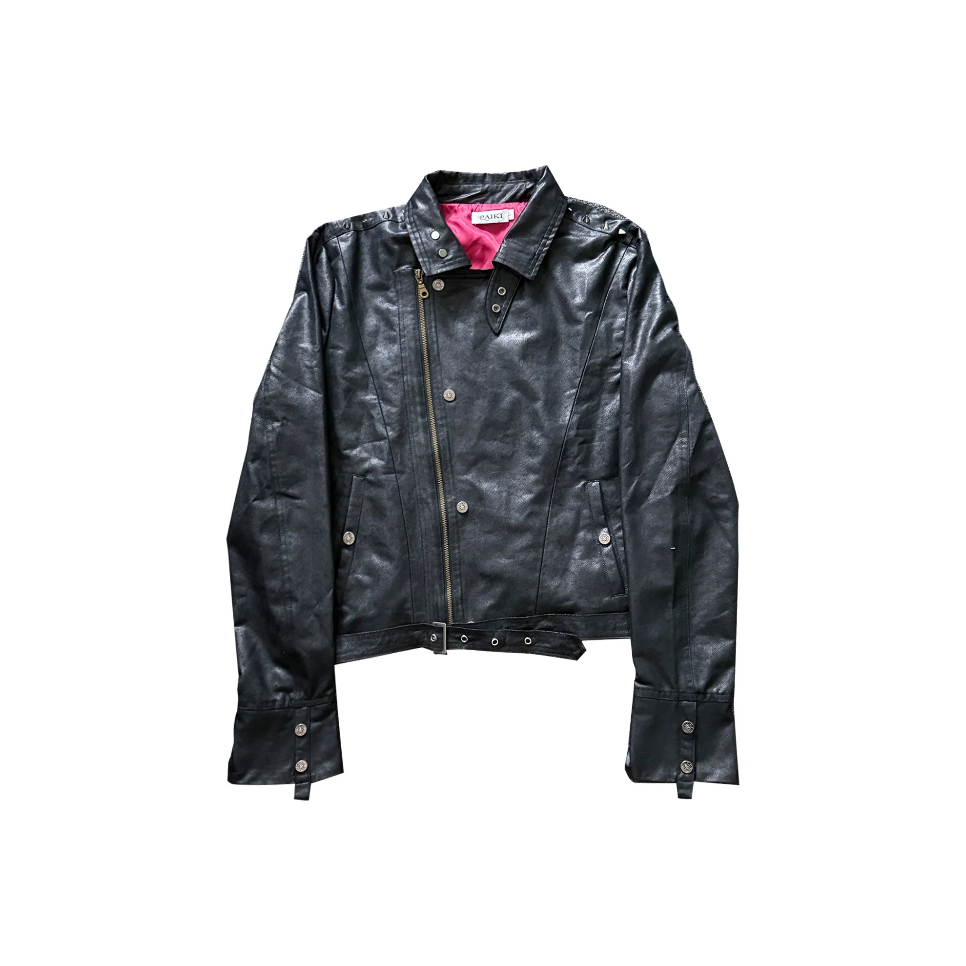 PAIKI Черный Унисекс Кожаные куртки