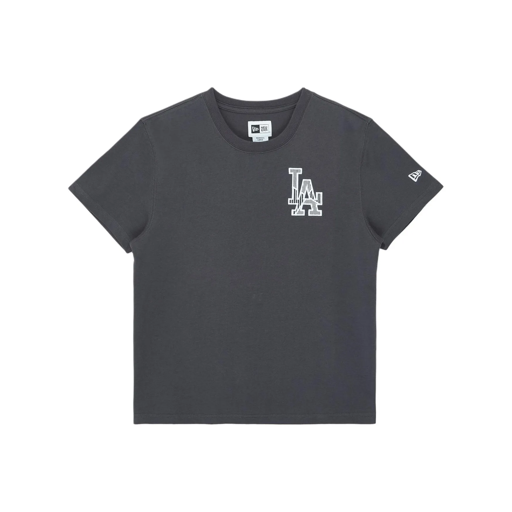 New Era Темно-серый Женские T-рубашки