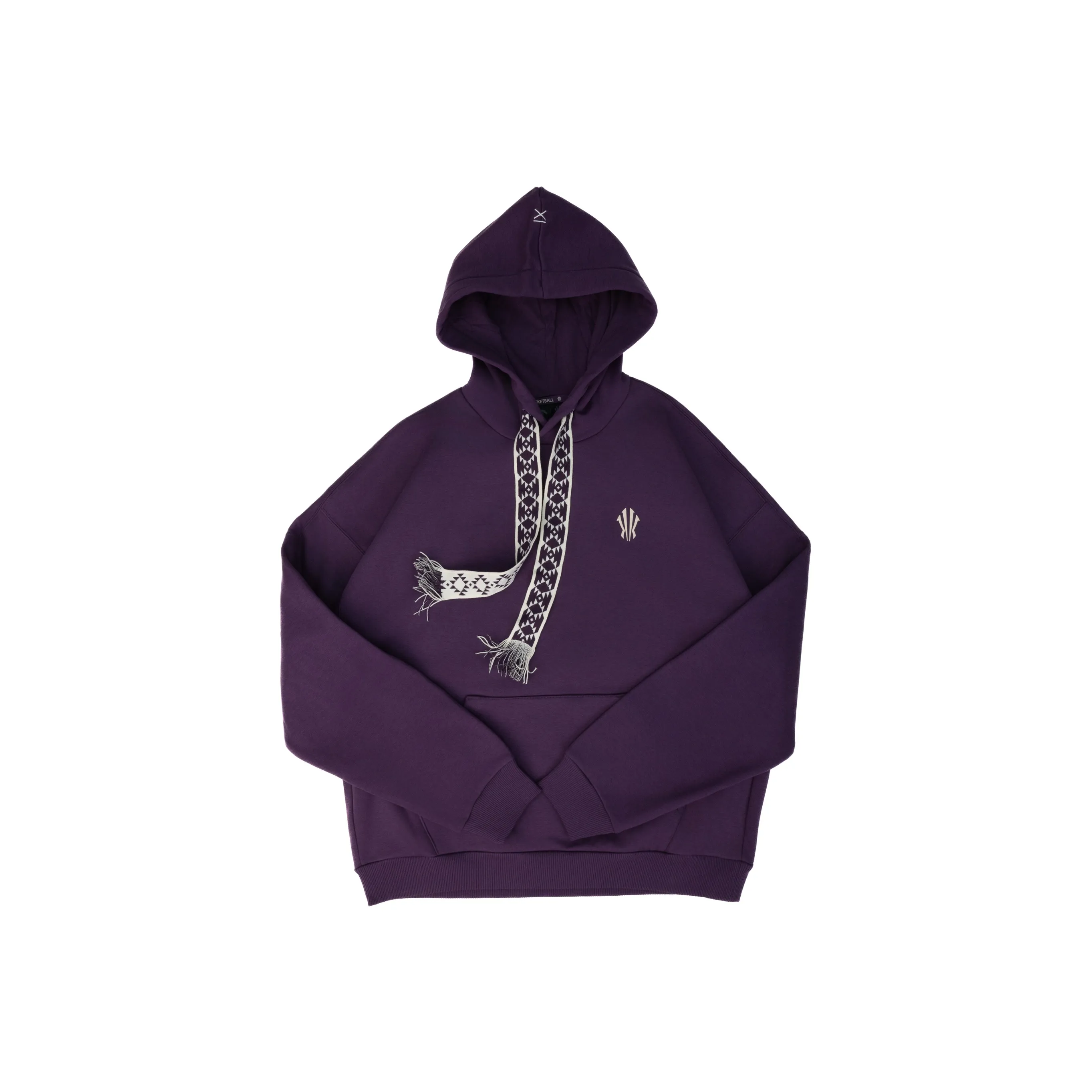ANTA Повседневный Худи и Свитшоты с флисовой подкладкой унисекс фиолетовый глина