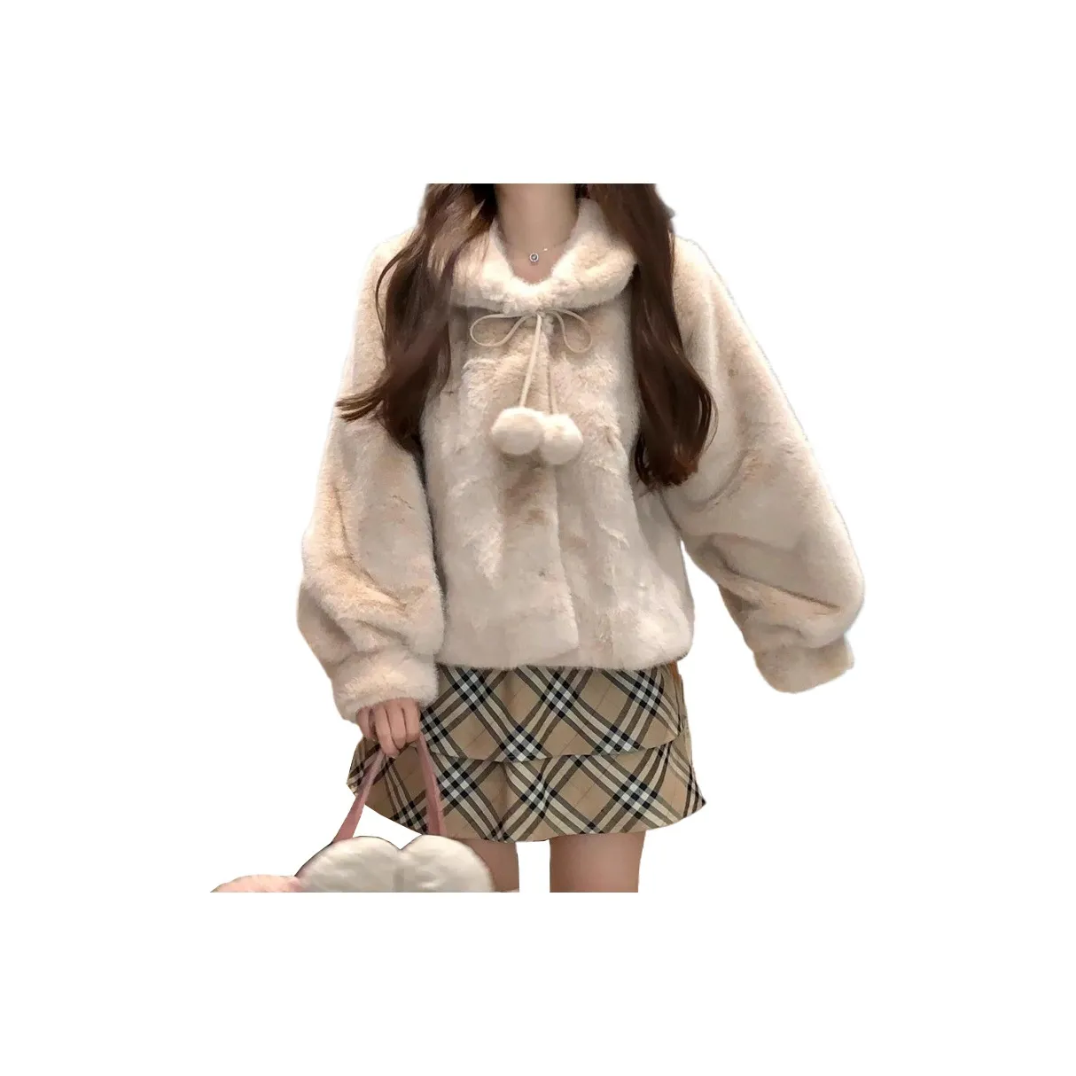 Lan Miao Вельвет Feel Пальто Женское