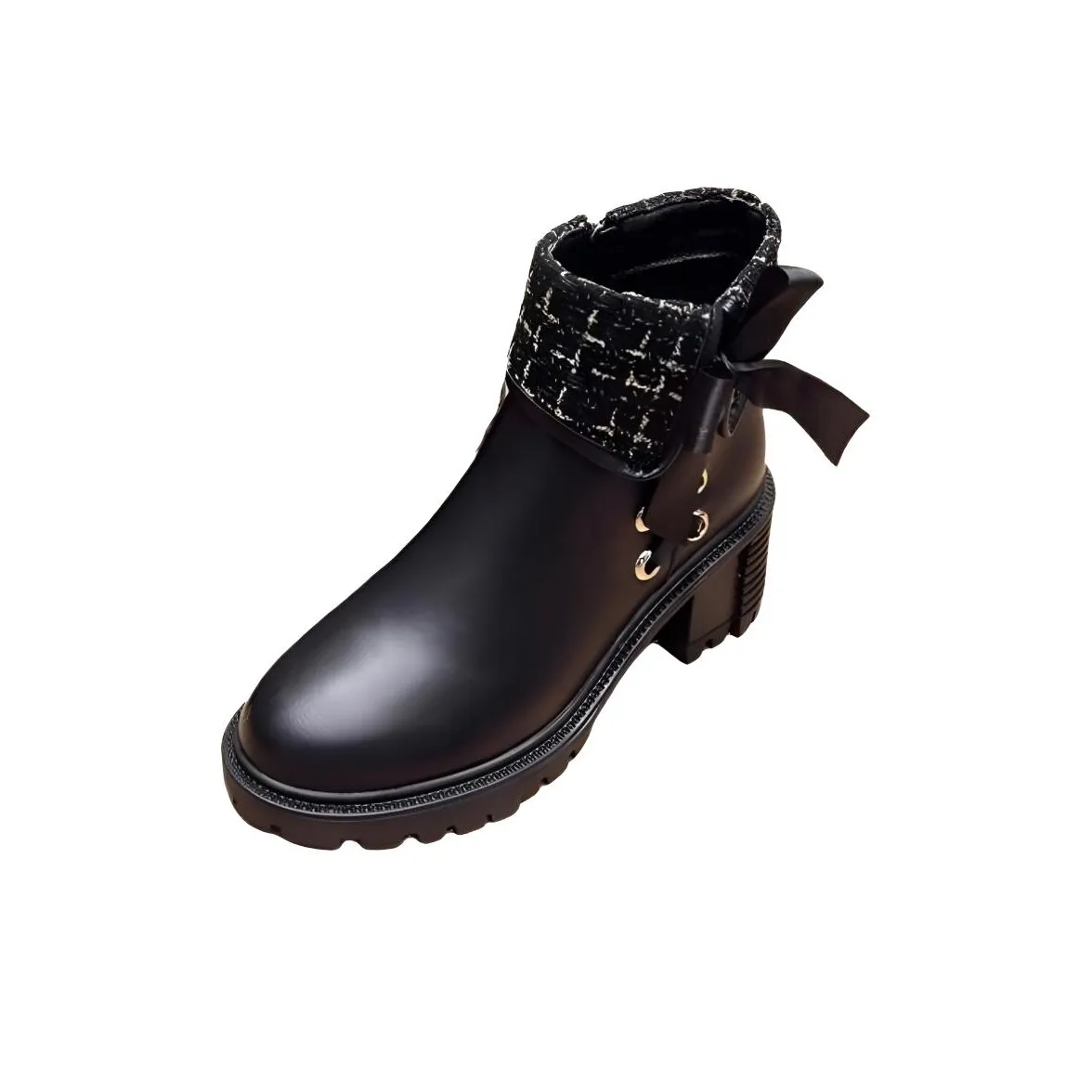 Wuji Короткие ботильоны вдохновленные CHANEL женские