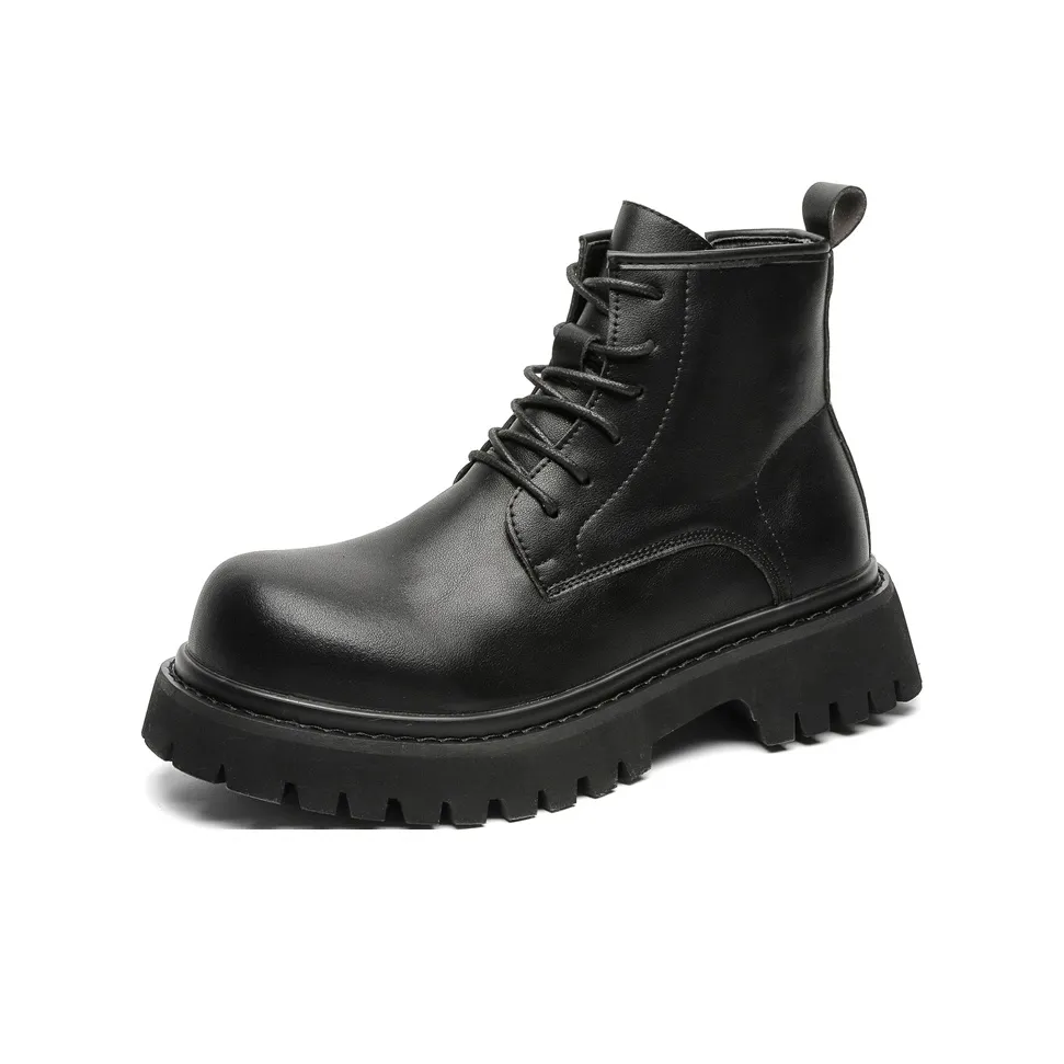 DY Короткий MID Голень Мартин Ботинок Мужской