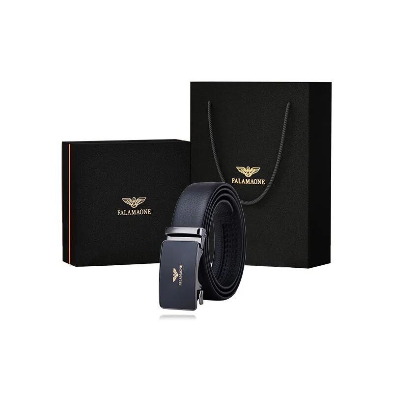 FALAMAONE Ремни из натуральной коровьей кожи мужские 3,5 см