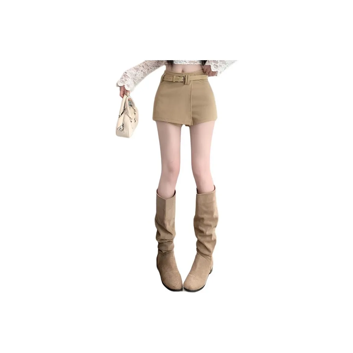 SNZX Повседневные короткие юбки женские