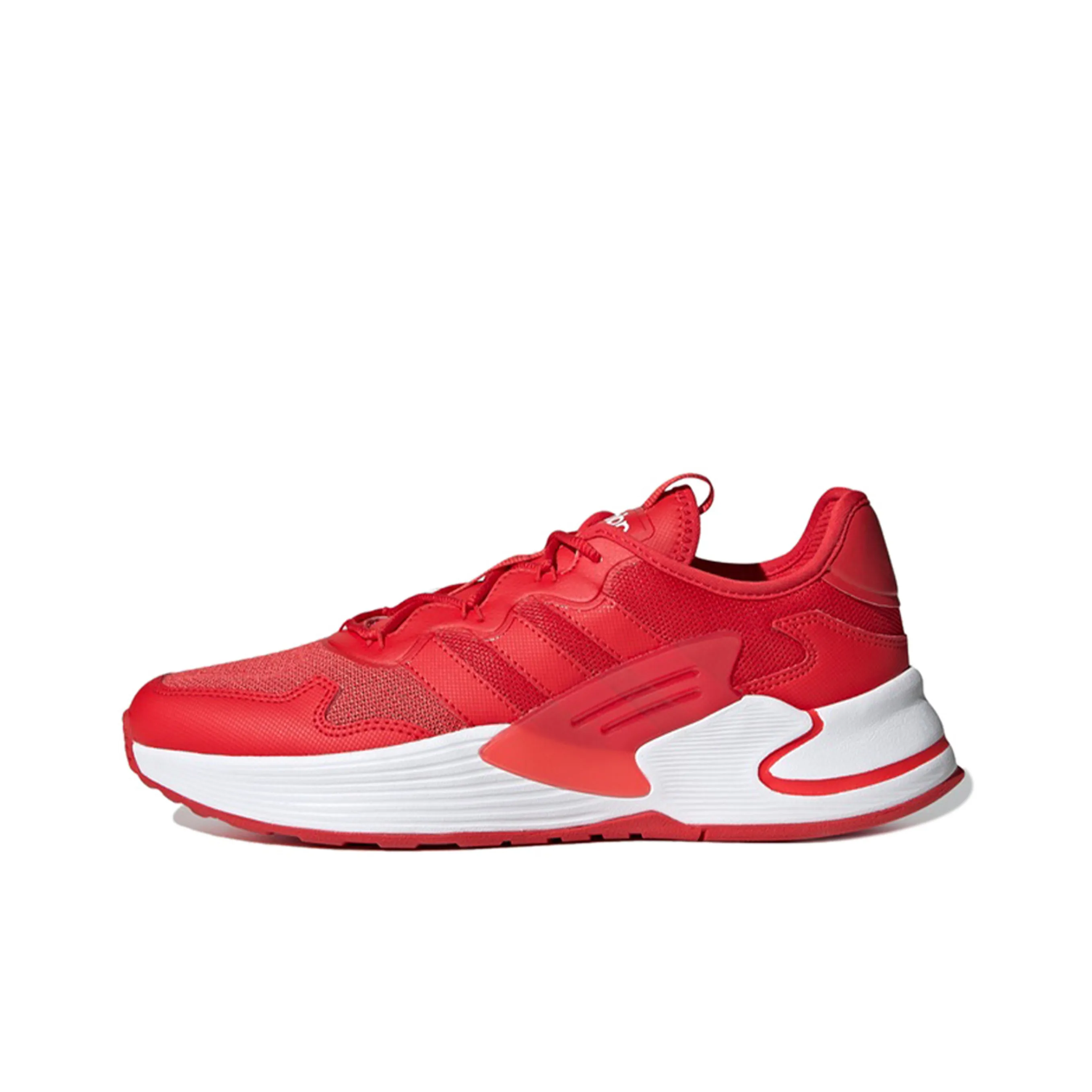 Adidas Neo Roamer Дышащий Низкий Топ Повседневная Обувь Мужская Красная Белая