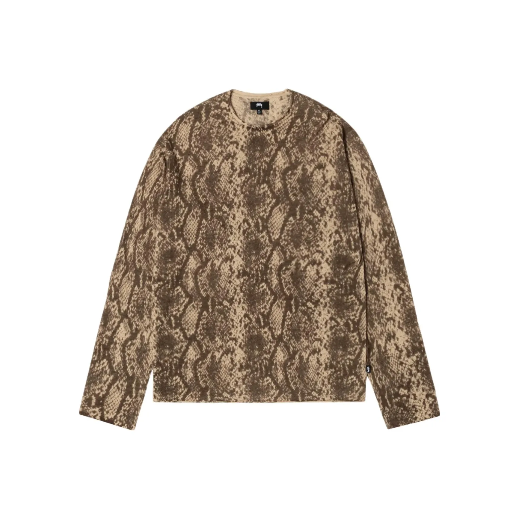 Stussy FW25 Python KNIT CREW Трикотаж Унисекс