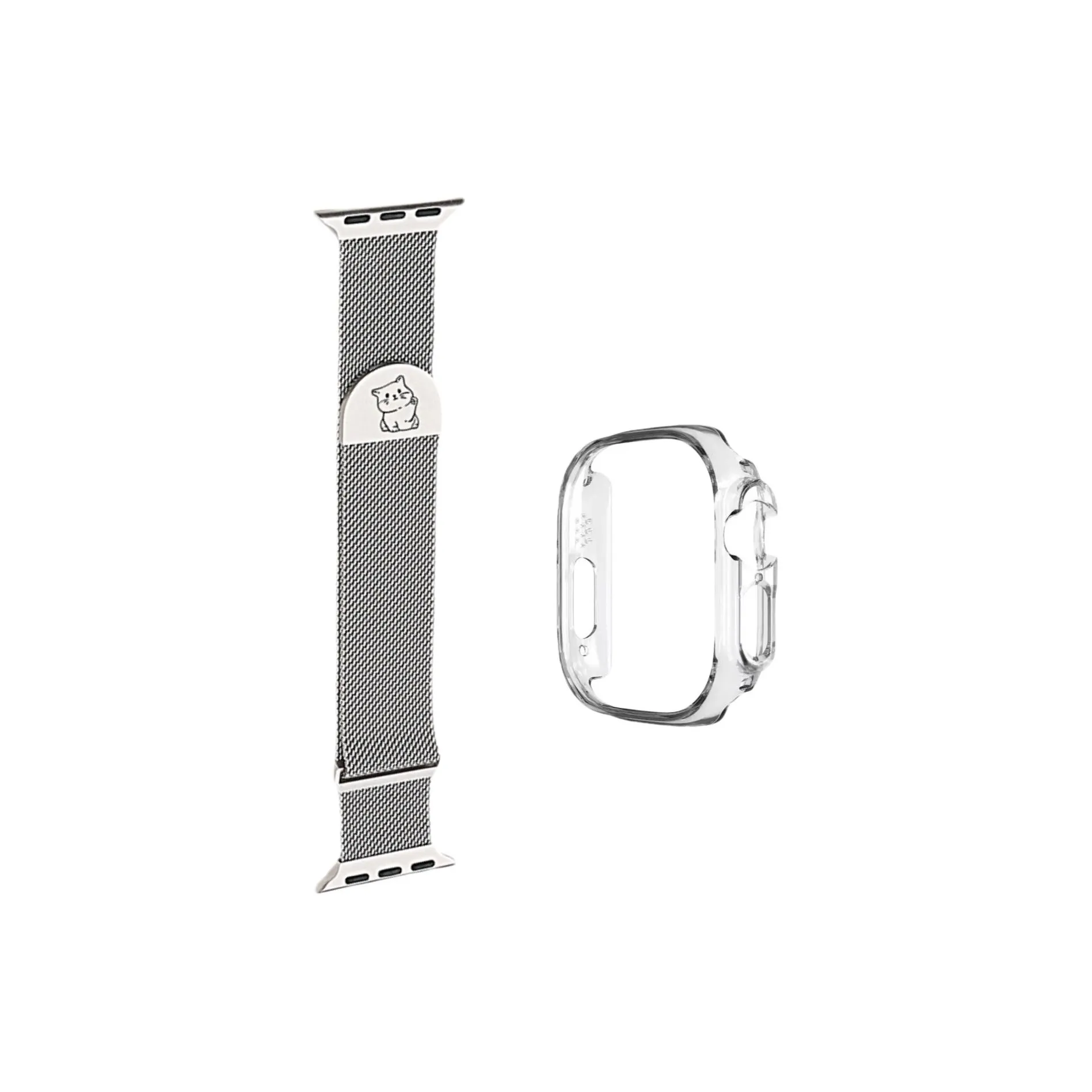 CHENSONG Ремешок Apple Совместимость Нержавеющий Стальной Материал 49 мм