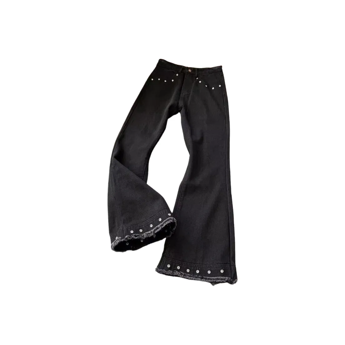 CAT'S PAW Черный Унисекс Джинсы