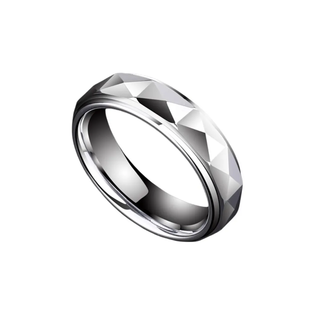 Saya Тунгстен Золото Кольца Унисекс