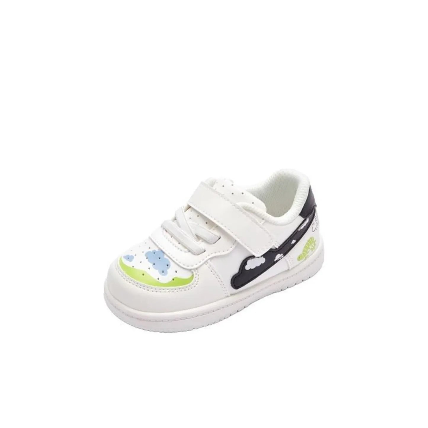 BALABALA Противоскользящая Износостойкая Дышащая Низкая Обувь для малышей Натуральный Белый Для младенцев и малышей