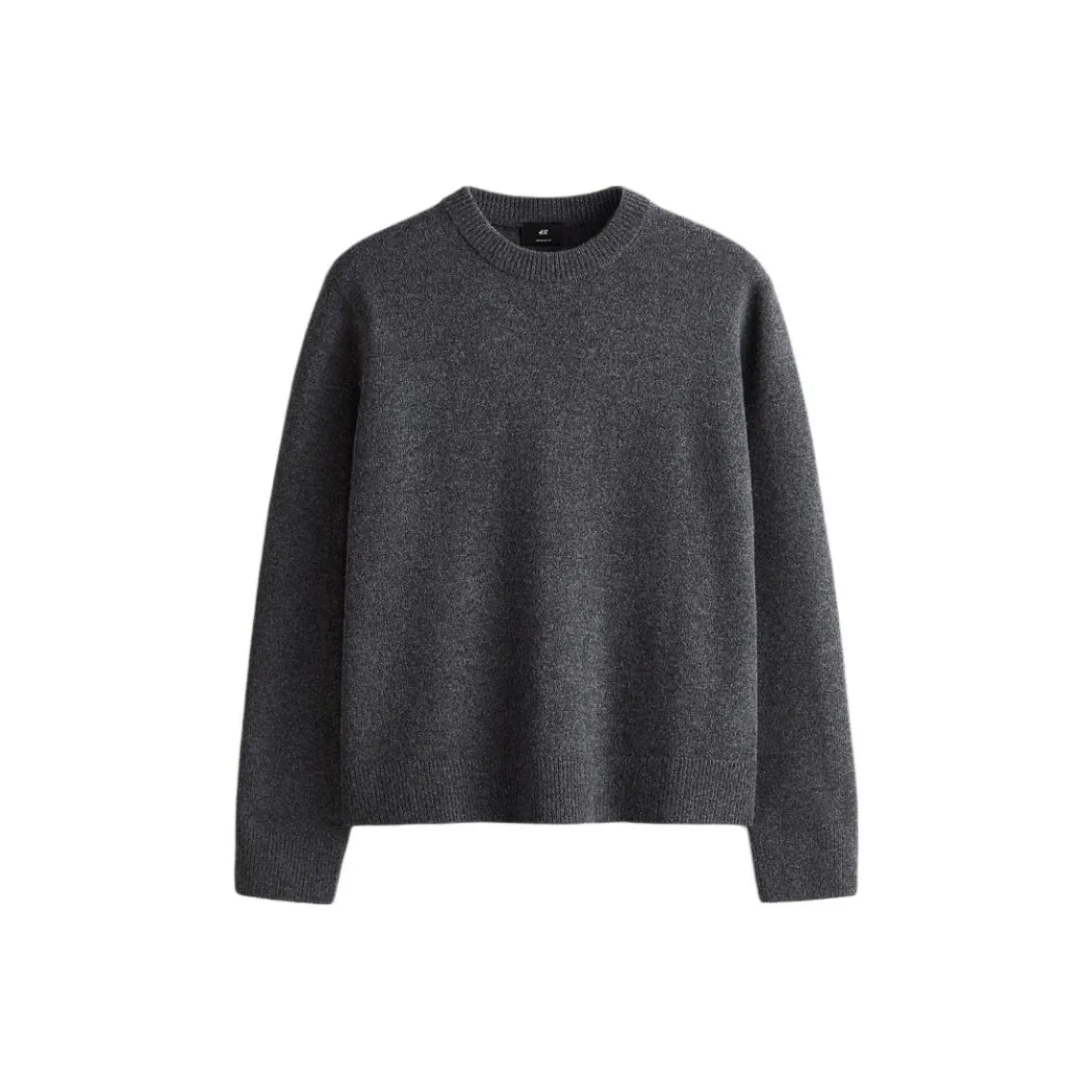 H M Темно-серые мужские свитеры