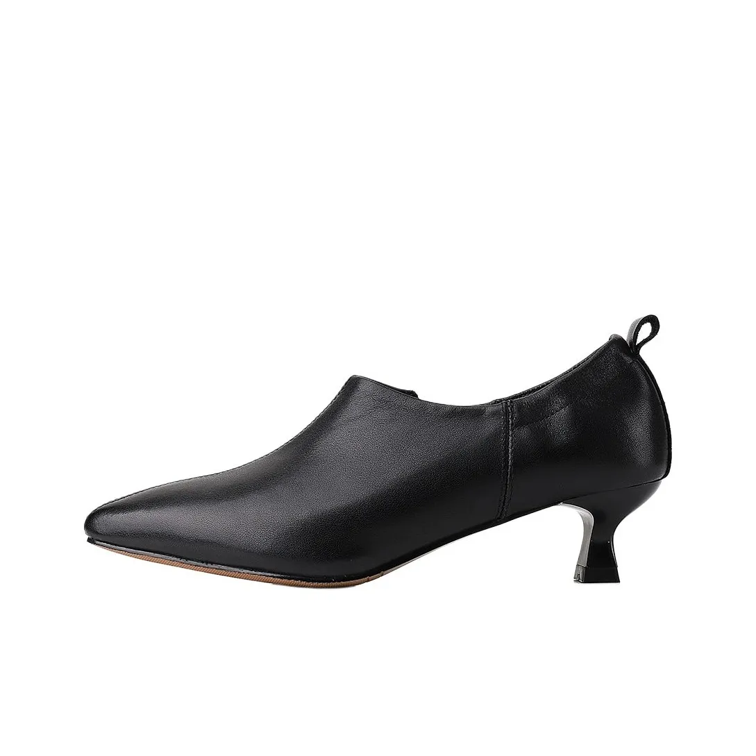 VEDULLAR Ankle Boots Women's Black/Nude/Beige