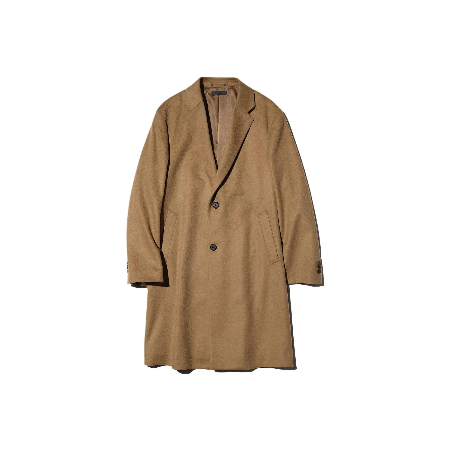 UNIQLO Коричневое Мужское Пальто