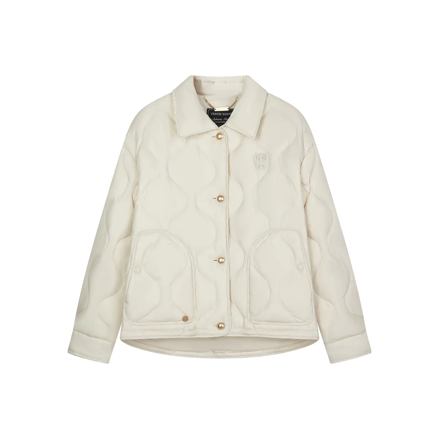 Teenie Weenie Легкий Теплый Формирующийся Коллекция Пуховик Женские