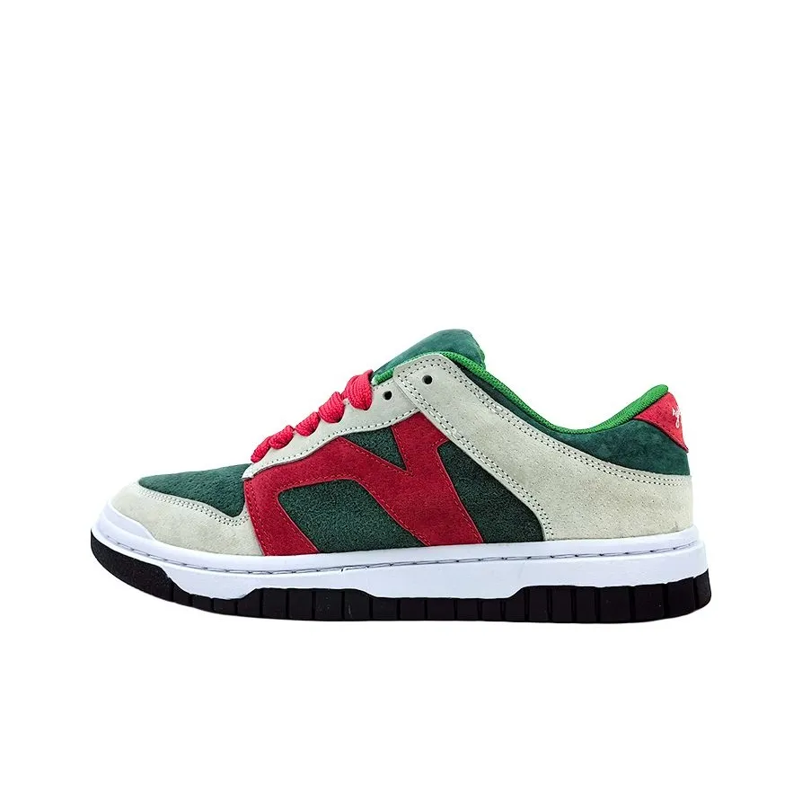 I'm shopping Скейтборд Кроссовки Низкие Чернила Красный Цвет Унисекс