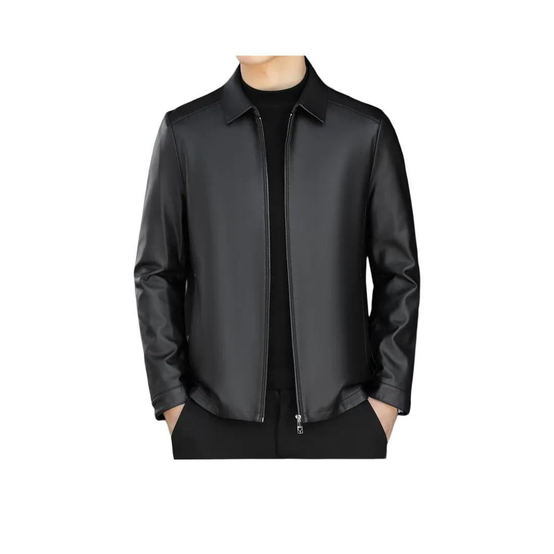 Vintage Cars Кожаная куртка Мужская