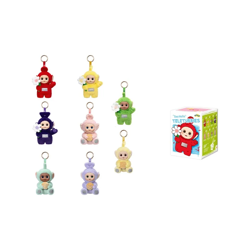 POP MART Antenna Baby Collection Say Hello Слепые коробки Один Mystery Коробка Целая коробка 8 шт