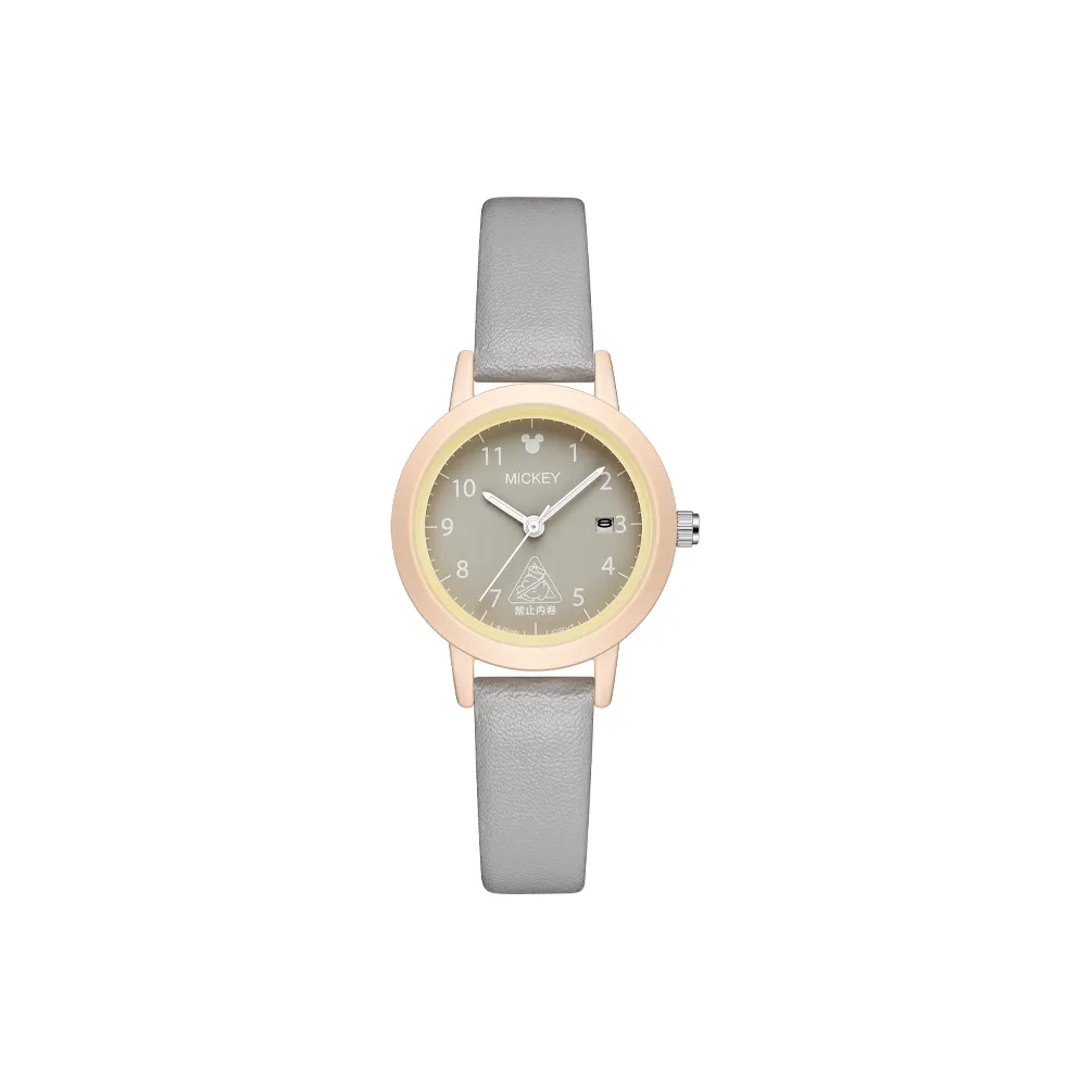 Disney Mickey Fashion Versatile Кварцевый механизм Микрофибра Ремень Часы Унисекс Многоцветный Циферблат