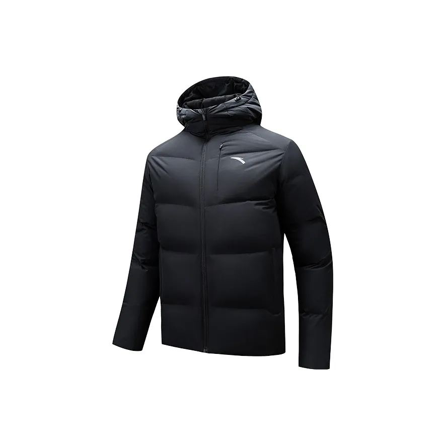 ANTA ZONGXUNXILIE Пуховик Мужской Основной Черный
