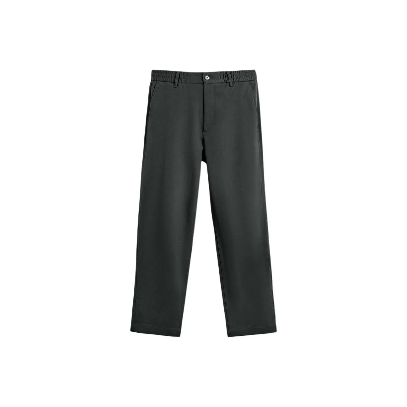 ZARA Темный хаки Мужские Повседневные Штаны