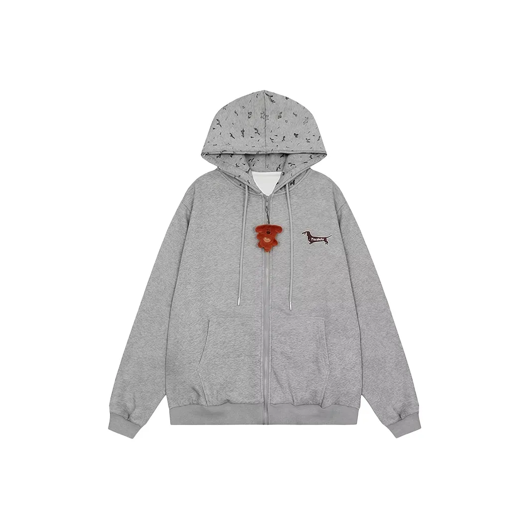 QEWBG Серый Унисекс Куртки