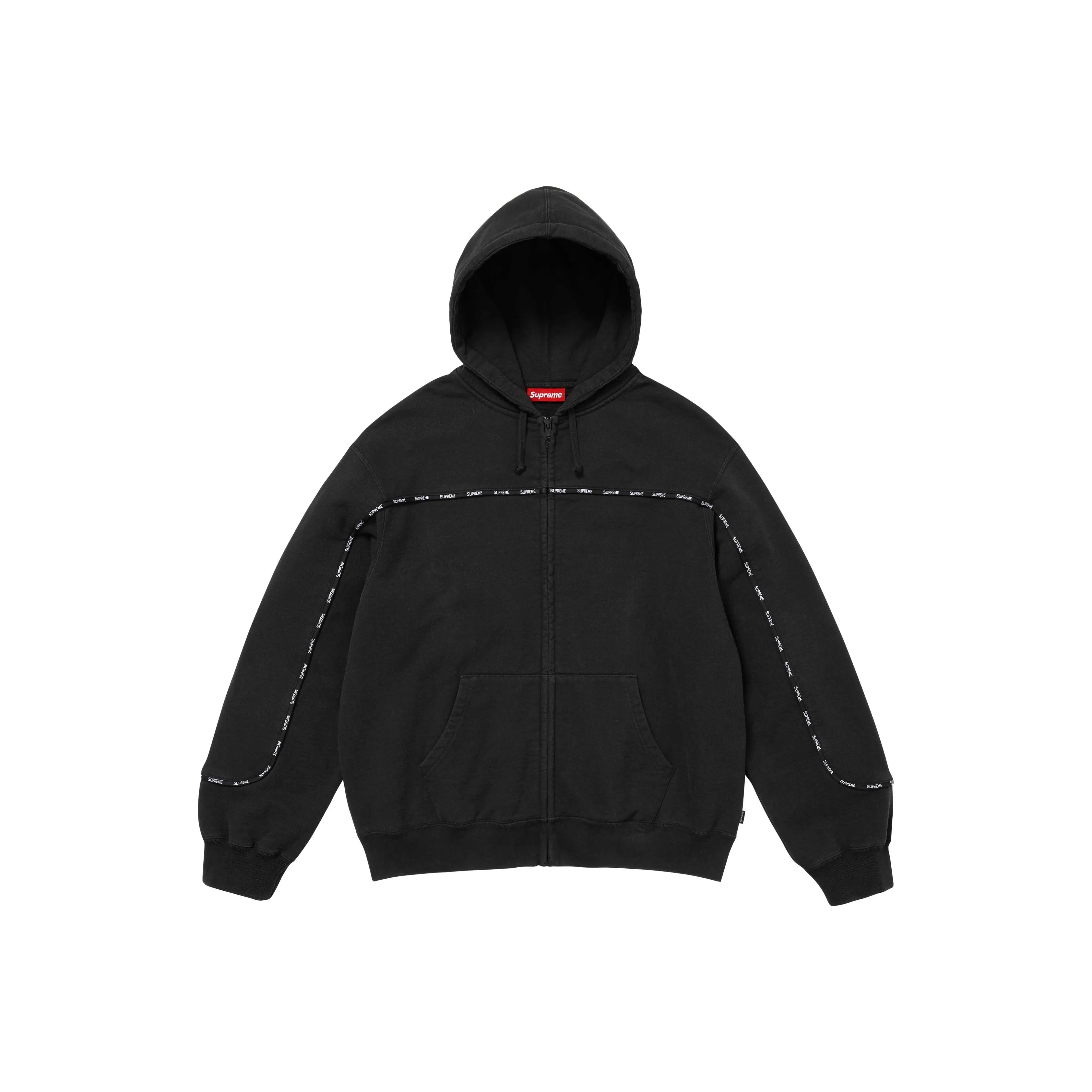 Supreme FW25 WEEK3 PIPING ZIP UP Худи Унисекс