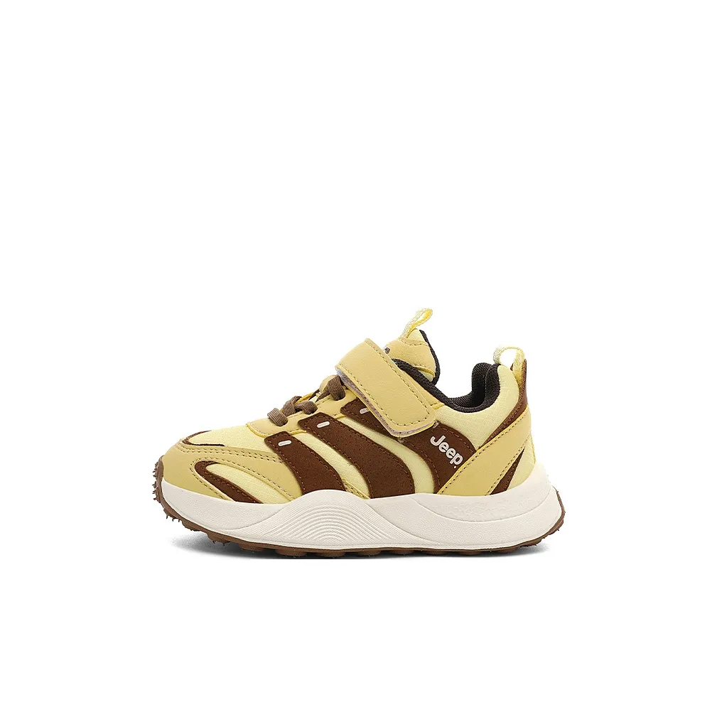 JEEP City Outdoor Low Топ Беговые кроссовки Лимон Детский
