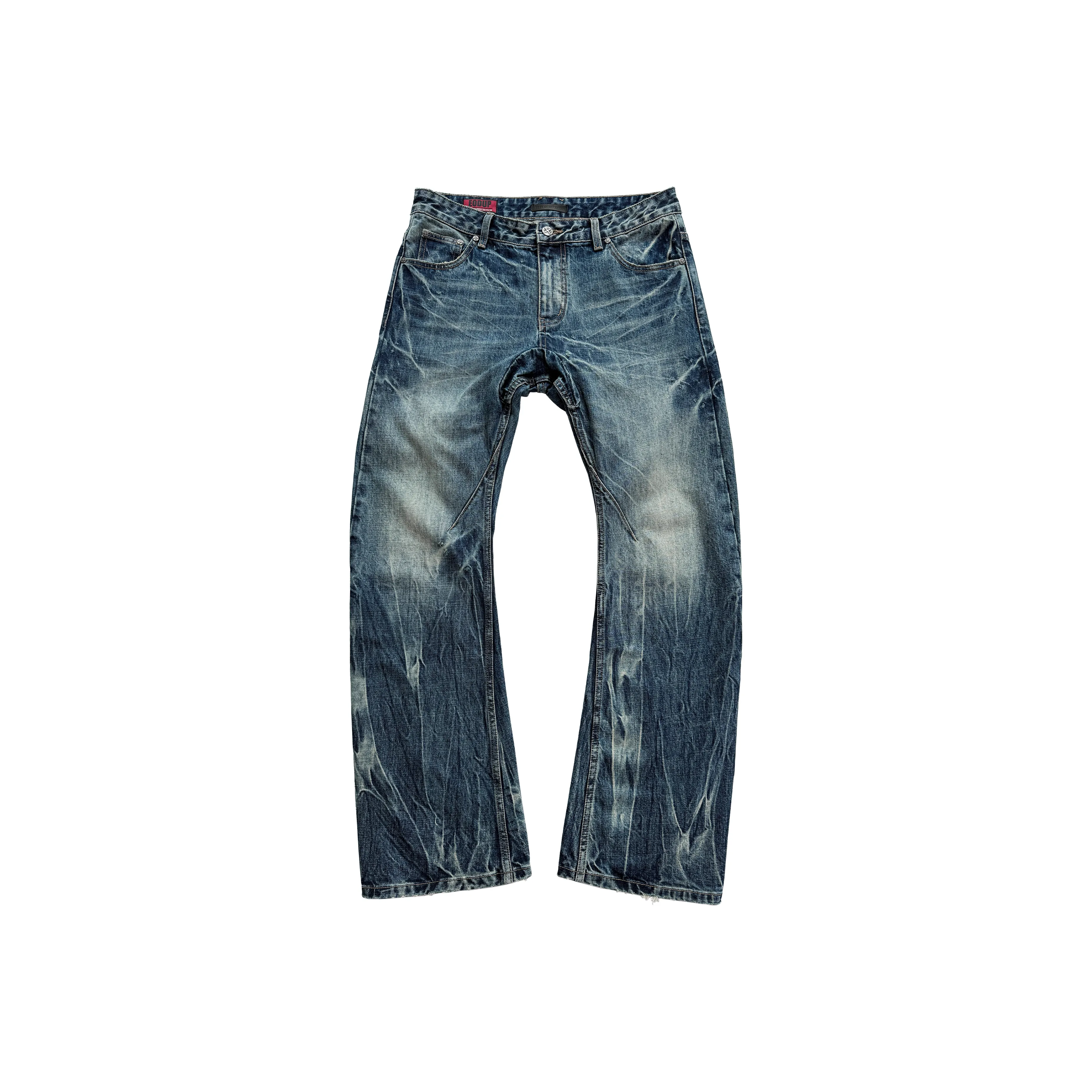 EODUP Синий Мужской Джинсы