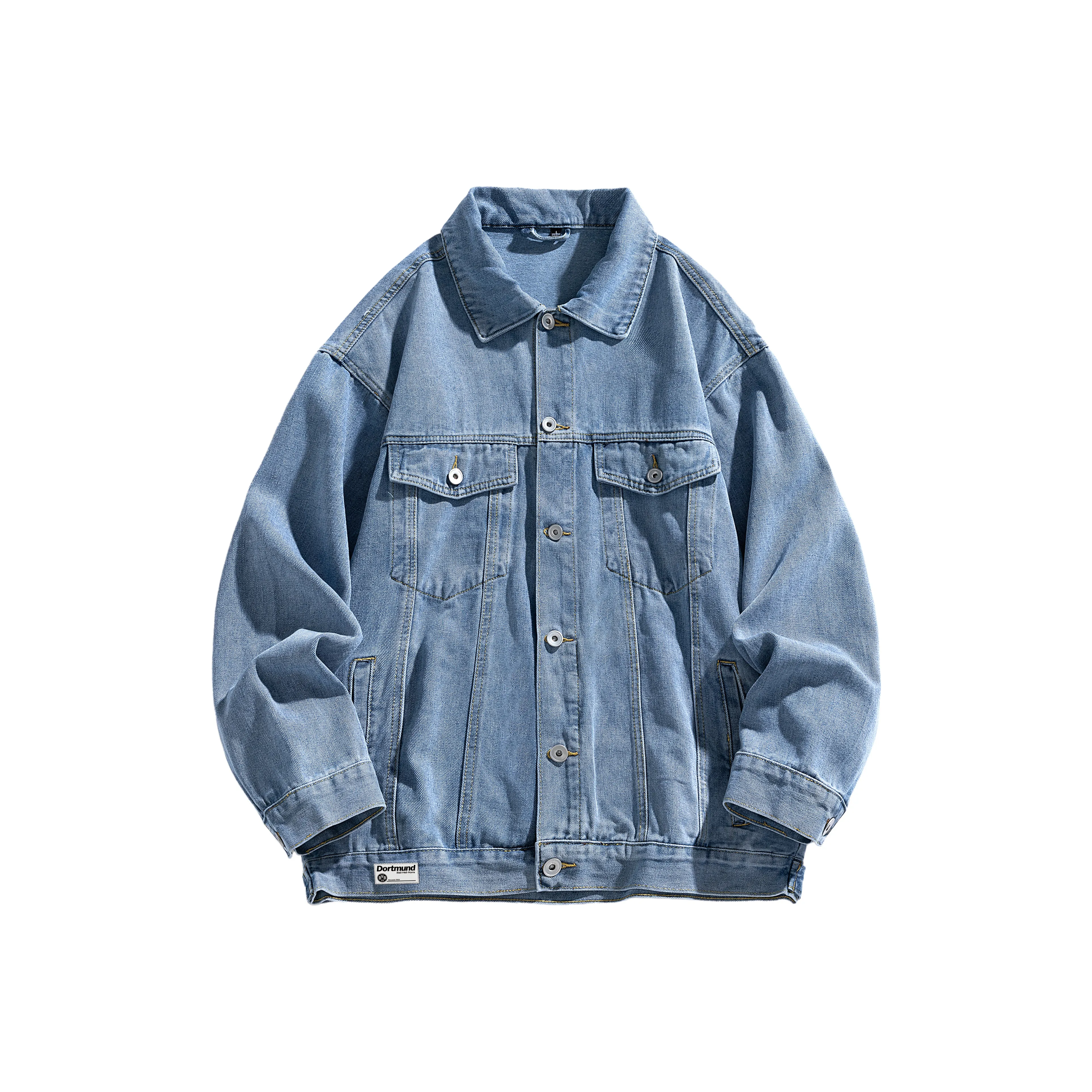PULUSHIDUOTEMENGDE Denim Jacket Unisex