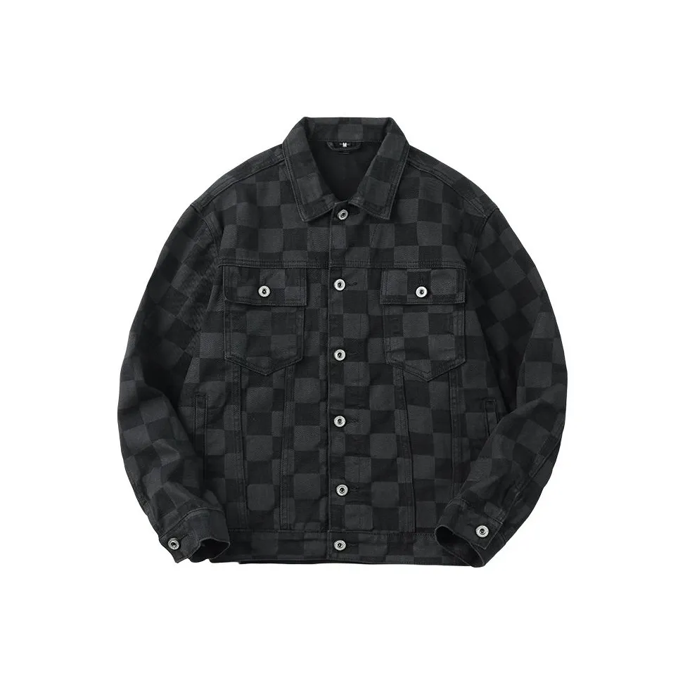 Azvk TBK2259 Черный Унисекс Джинсовые куртки