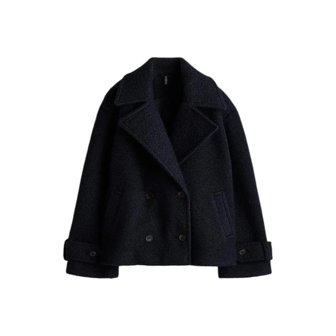 H M Морской Синий Женский Пальто