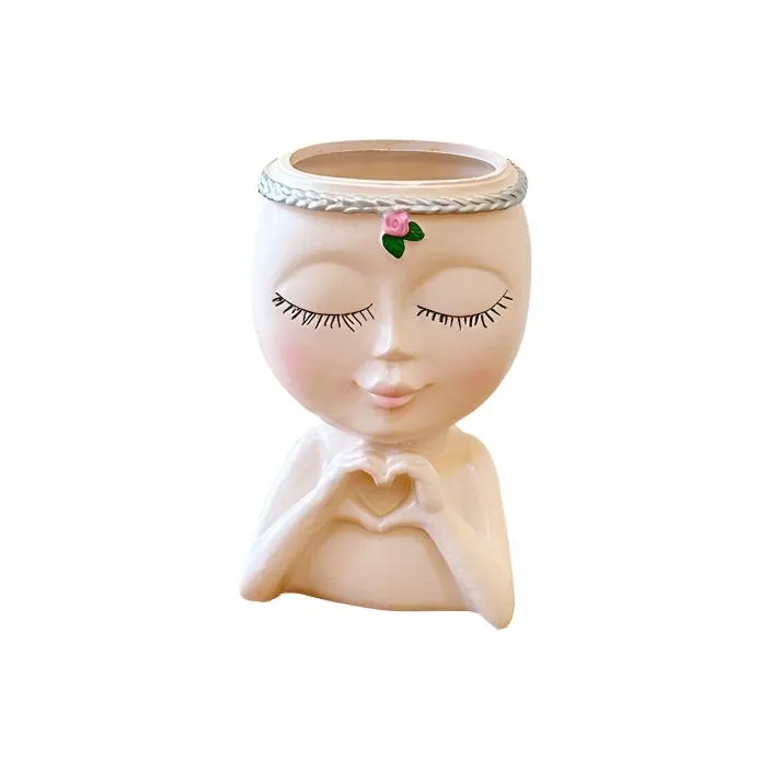 Пан Фарфор Макияж Кисть Хранение Ведрообразный