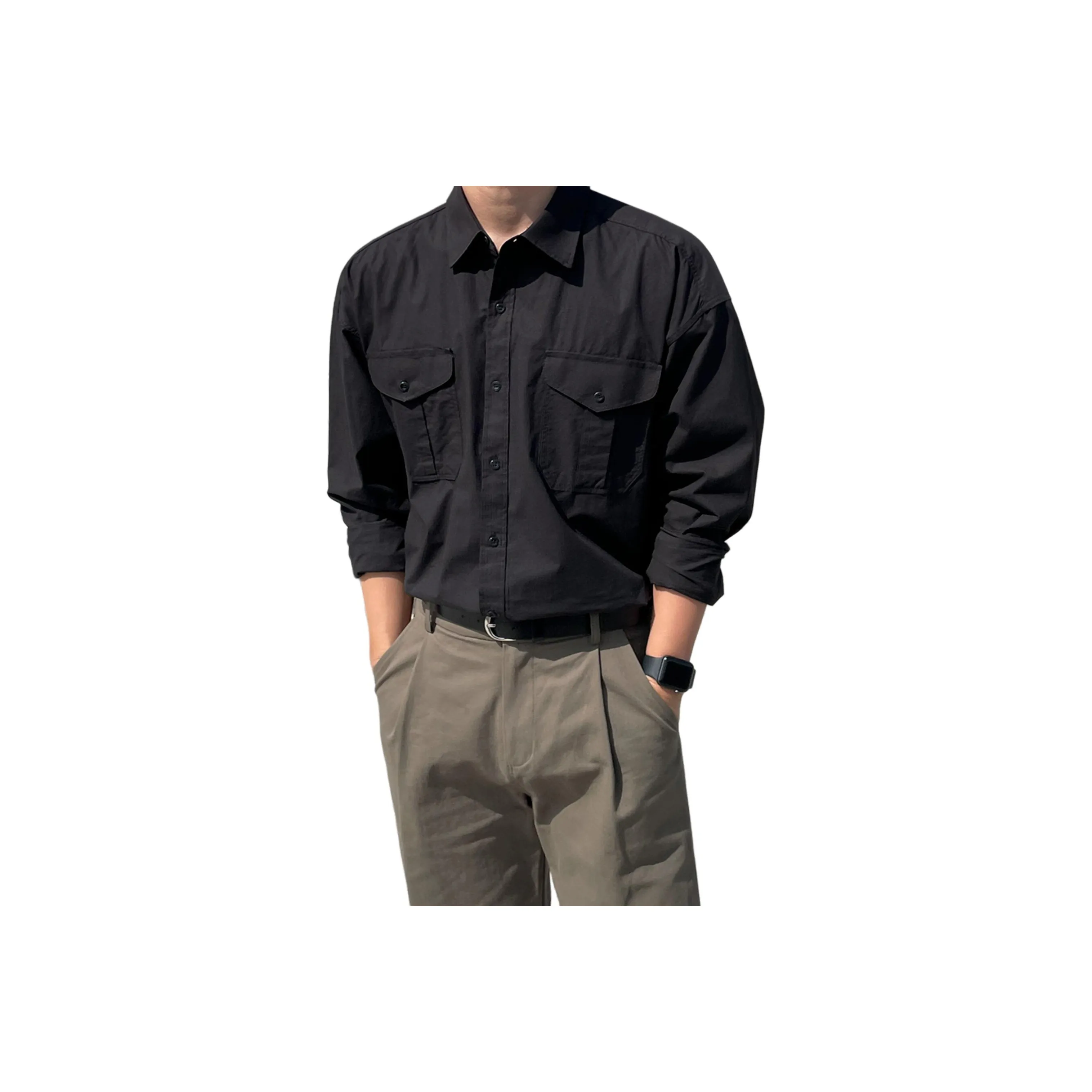 CORNILOT Черный Унисекс Рубашки