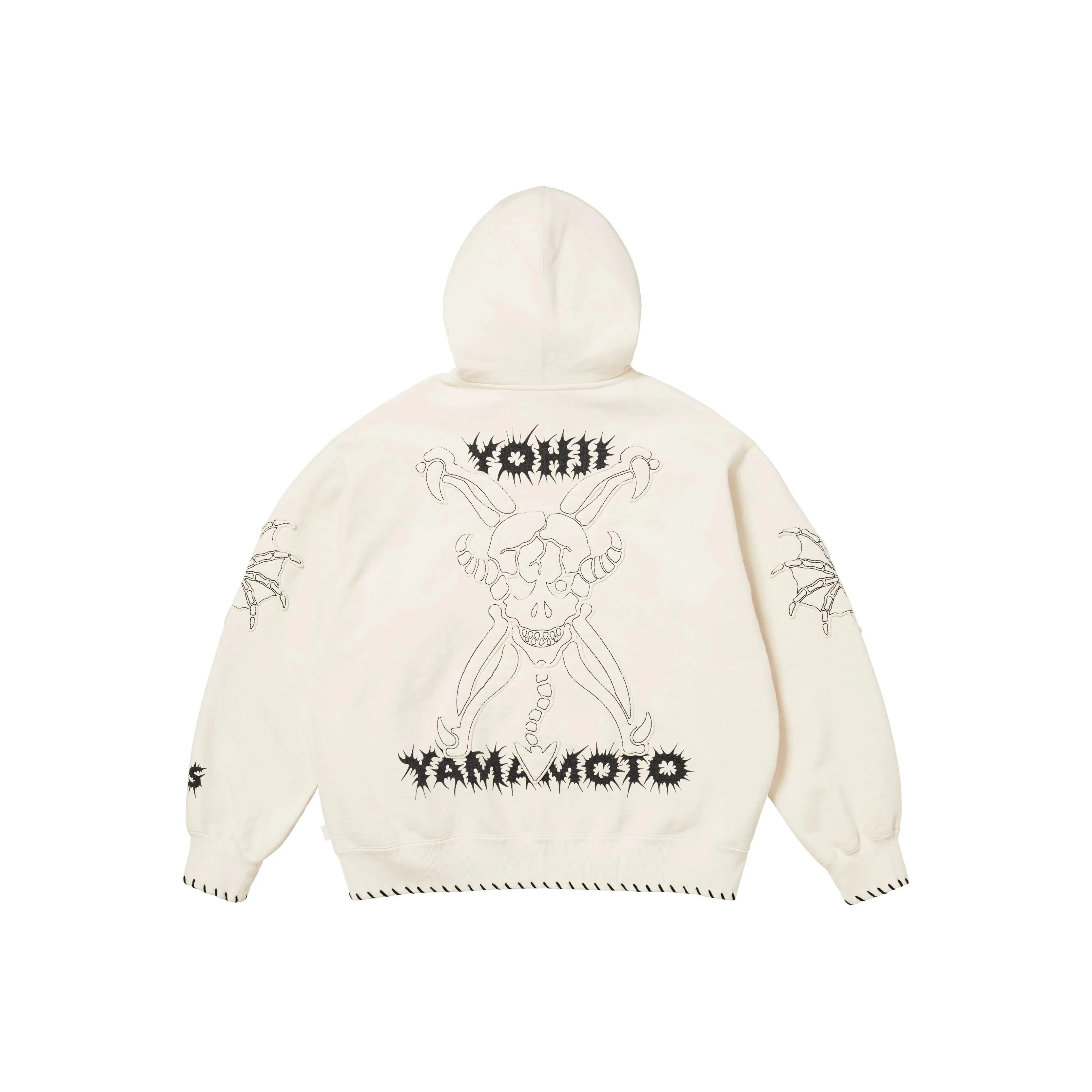 Supreme x Y's by Yohji Yamamoto FW25 WEEK3 ZIP UP Худи Унисекс
